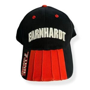 VTG Dale Earnhardt 7 Time NASCAR Champion #3 Vintage Strap back Hat Cap‎ Action